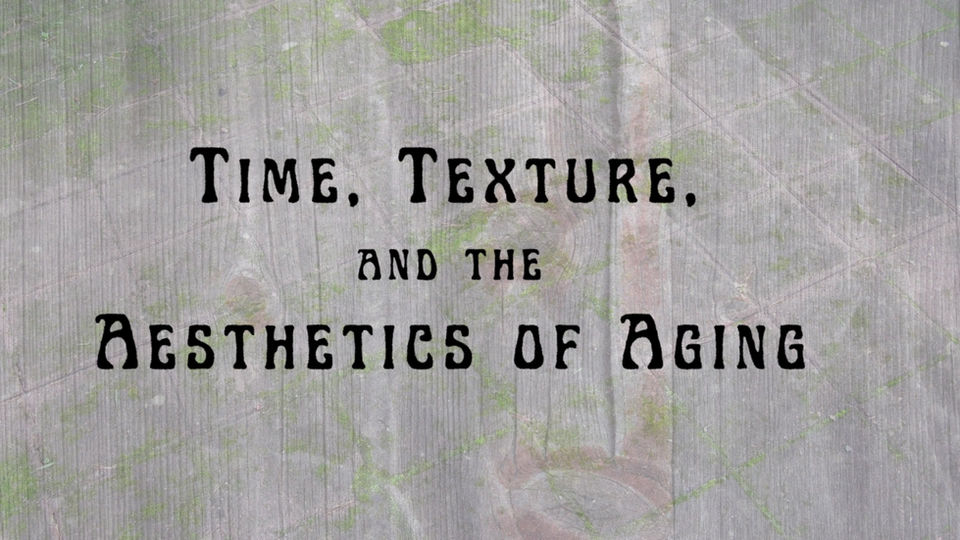 Time, Texture, and the Aesthetics of Aging Introduction